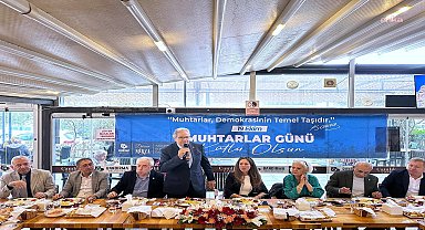 Bandırma Belediye Başkanı Mirza, muhtarlarla bir araya geldi