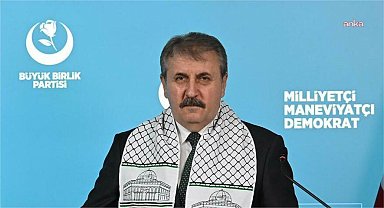 BBP Genel Başkanı Destici'den İsrail'in Sumud Filosu'na müdahalesine tepki: Filistin Devleti'nin tanınmasını engelleyemeyecekler