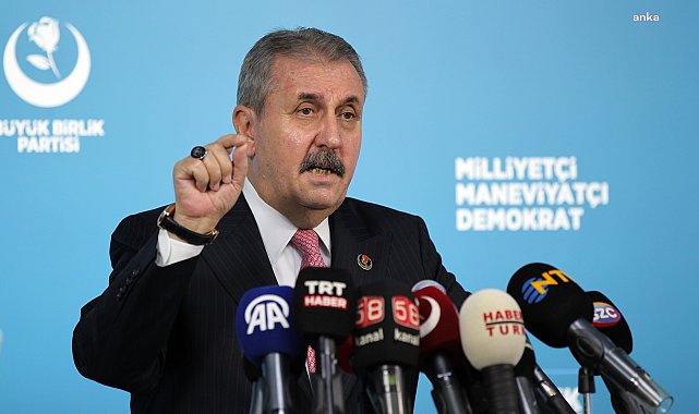 BBP Genel Başkanı Destici'den, KKTC Cumhurbaşkanı seçilen Erhürman'a tebrik