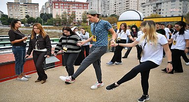 Beylikdüzü’nde Türk ve Polonyalı öğrencilerden kültürlerarası buluşma