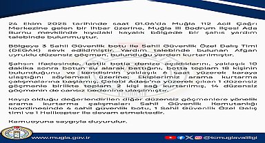 Bodrum açıklarında göçmen faciası: 14 ölü