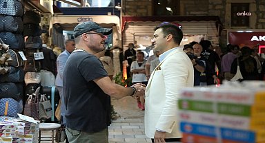 Bodrum Belediye Başkanı Mandalinci, Cumhuriyet Caddesi esnafını dinledi