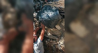 Bodrum Belediyesi'nden kuvvetli yağış uyarısının ardından derelerde temizlik çalışması 