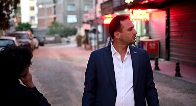 Bornova Belediye Başkanı Eşki, altyapı çalışmalarını inceledi 