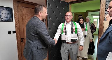 Bornova ve Filistin’in Dura Belediyesi’nden kardeşlik adımı