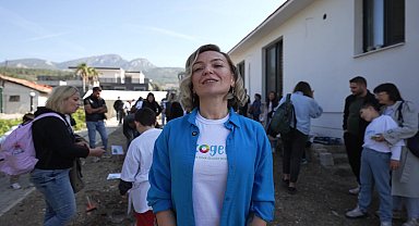 Buca Belediyesi'nin Kızılçullu Tarım Okulu, otizmli çocukları ağırladı