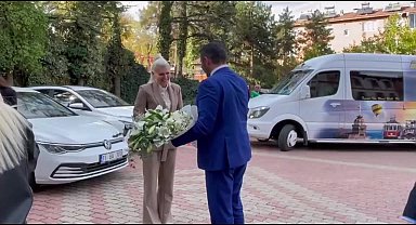 Bulgaristan Rodopi Belediye Başkanı Pavel Mihaylov, Bilecik Belediye Başkanı Subaşı'nı ziyaret etti