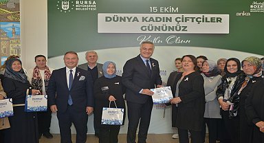 Bursa Büyükşehir Belediyesi, üretici kadınları desteklemeye devam ediyor