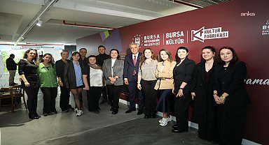 Bursa Sanat Çalıştayı’nda ortaya çıkan eserler, İstanbul'da sanatseverin beğenisine sunuldu 