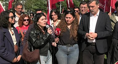 Çadır sattığı ortaya çıkan Kızılay'ı protesto ettikleri için yargılanan 87 TİP'li beraat etti... Erkan Baş: Kızılay yöneticileri ne olacak? Onları oraya atayanlar ne olacak?