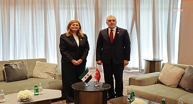 Çalışma Bakanı Işıkhan, Suriyeli mevkidaşıyla görüştü