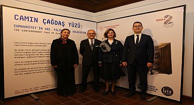 “Camın Çağdaş Yüzü” sergisi, Eskişehir'de izlenime açıldı