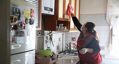 Çankaya Belediyesi’nin evde bakım hizmetleri devam ediyor