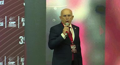 CHP 39. Ankara Olağan İl Kongresi... Ümit Erkol: Bizi yeniden göreve getirirseniz bu büyük ve zorlu yürüyüşe hazırız