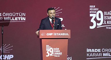 CHP 39. Olağan İstanbul İl Kongresi... Divan Başkanı Gökhan Günaydın: “CHP 36-37 ile kalmayacak, 45-50 olacak, Cumhuriyet'i yeniden kuracak”