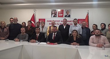 CHP Edirne İl Başkanı Saç’tan 