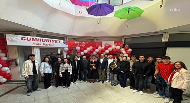 CHP Frankfurt Birliği'nin yeni ofisi açıldı