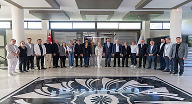 CHP heyetinden Manavgat Belediyesi'ne ziyaret