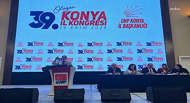 CHP Konya 39. Olağan İl Kongresi... Divan Başkanlığı’na seçilen Özgür Karabat: “Bugün, ülkenin en büyük sorunu, bu iktidardan kurtulmaktır
