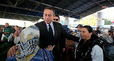 CHP'li Başarır'dan semt pazarı ziyareti... 