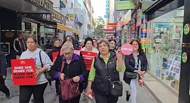 CHP’li kadınlardan boş tencereli protesto: Yoksulluğa teslim olmayacağız