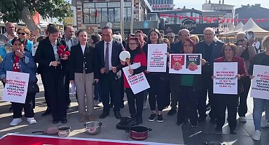 CHP’li kadınlardan yurdun dört bir tarafında “boş tencere