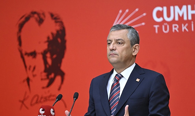 CHP Lideri Özgür Özel: Atatürk’ün partisinden ajan çıkmaz