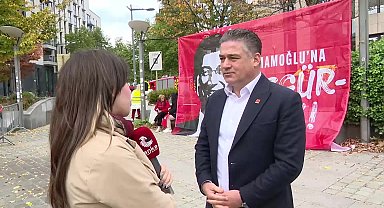 CHP'nin Brüksel'deki “Millet İradesine Sahip Çıkıyor” mitingi... Servet Mullaoğlu: 