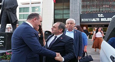 CHP örgütünden Konyaaltı Belediye Başkanı Kotan'a birlik ziyareti 
