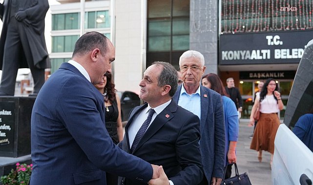 CHP örgütünden Konyaaltı Belediye Başkanı Kotan'a birlik ziyareti