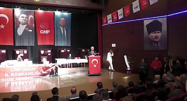 CHP Uşak 39. İl Kongresi başladı… Kongreden ‘iktidar’ mesajları