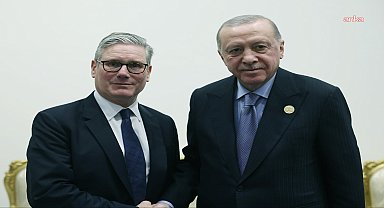 Cumhurbaşkanı Erdoğan, Mısır'da İngiltere Başbakanı Starmer’ı kabul etti