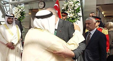 Cumhurbaşkanı Recep Tayyip Erdoğan Kuveyt'te