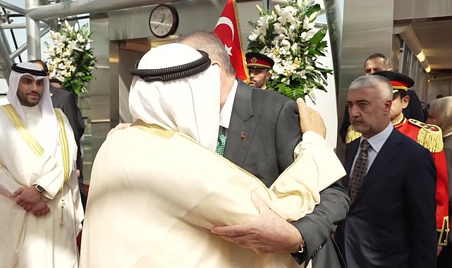 Cumhurbaşkanı Recep Tayyip Erdoğan Kuveyt'te