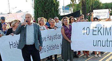 Dalaman'da 10 Ekim anması: Katliamı unutturmayacağız