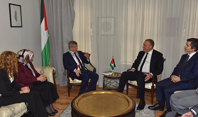 Davutoğlu: ”Filistin’in dünyanın her yerinde, başkenti Kudüs olan tam egemen bir devlet olarak tanınacağı günler yakındır”