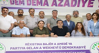 DEM Parti Diyarbakır İl Eş Başkanı Şahin: “Sokaklarda çetevari yapılara asla izin vermeyeceğiz”