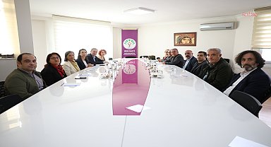 DEM Parti Eş Genel Başkanları Alevi örgüt ve kurumlarıyla bir araya geldi