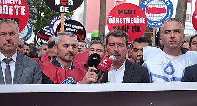 Denizli'de silahlı saldırıya uğrayan okul müdürü için eğitim sendikalarından ortak tepki