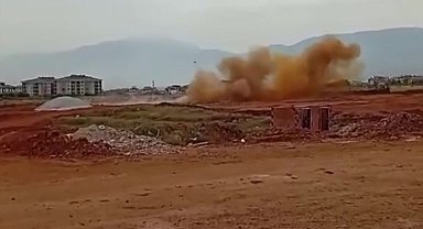 Denizli’de temel kazısında dinamit kullanılmasına tepki: “Mahallemiz sarsılıyor”