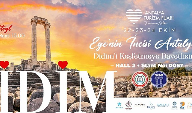 Didim, Antalya Turizm Fuarı’nda yerini alıyor