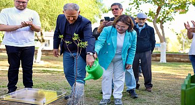 Didim ve Laubach kentlerinin dostluğu dikilen meşe ağacı ile ölümsüzleşti 
