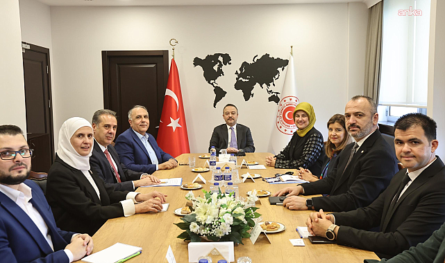 Dışişleri Bakan Yardımcısı Yılmaz, Türk Kızılay ve Suriye Arap Kızılay Genel Başkanları ile görüştü