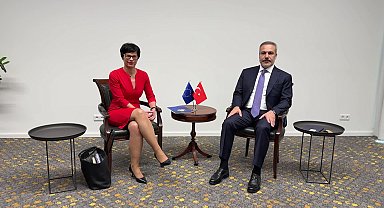 Dışişleri Bakanı Fidan, AB Komşuluk ve Genişleme Müzakerelerinden Sorumlu Komiseri Kos ile Lüksemburg’da görüştü