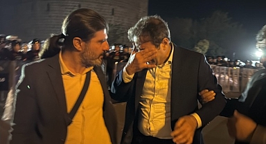 Diyarbakır'da terör propagandalı yürüyüşe polis müdahalesi