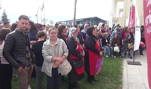Edirne Belediyesi'nden kadın üreticilere destek