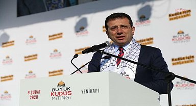 Ekrem İmamoğlu: Atılacak her adım, yalnızca Gazze’de değil tüm dünyada vicdanı ve umudu güçlendirecektir