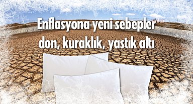 Enflasyona her ay yeni bahane; önce maaş zamları, asgari ücret ve şimdi de don, kuraklık, yastık altındaki altınlar…