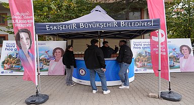 Eskişehir Büyükşehir Belediyesi, üniversiteli gençlerin yanında
