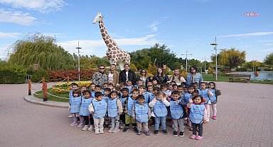 Eskişehir Hayvanat Bahçesi, Es Çocuk Evi’nde eğitim gören minikleri ağırladı